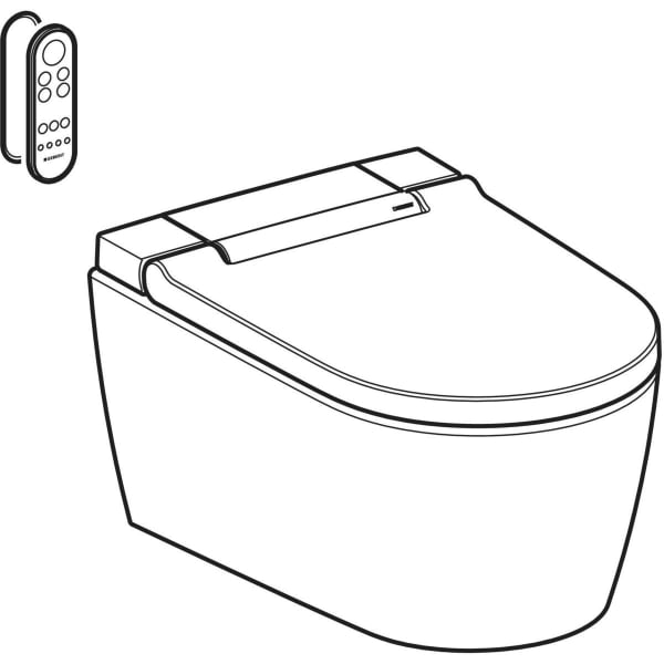 Geberit Geberit AquaClean Sela WC-Komplettanlage Wand-WC weiß-alpin