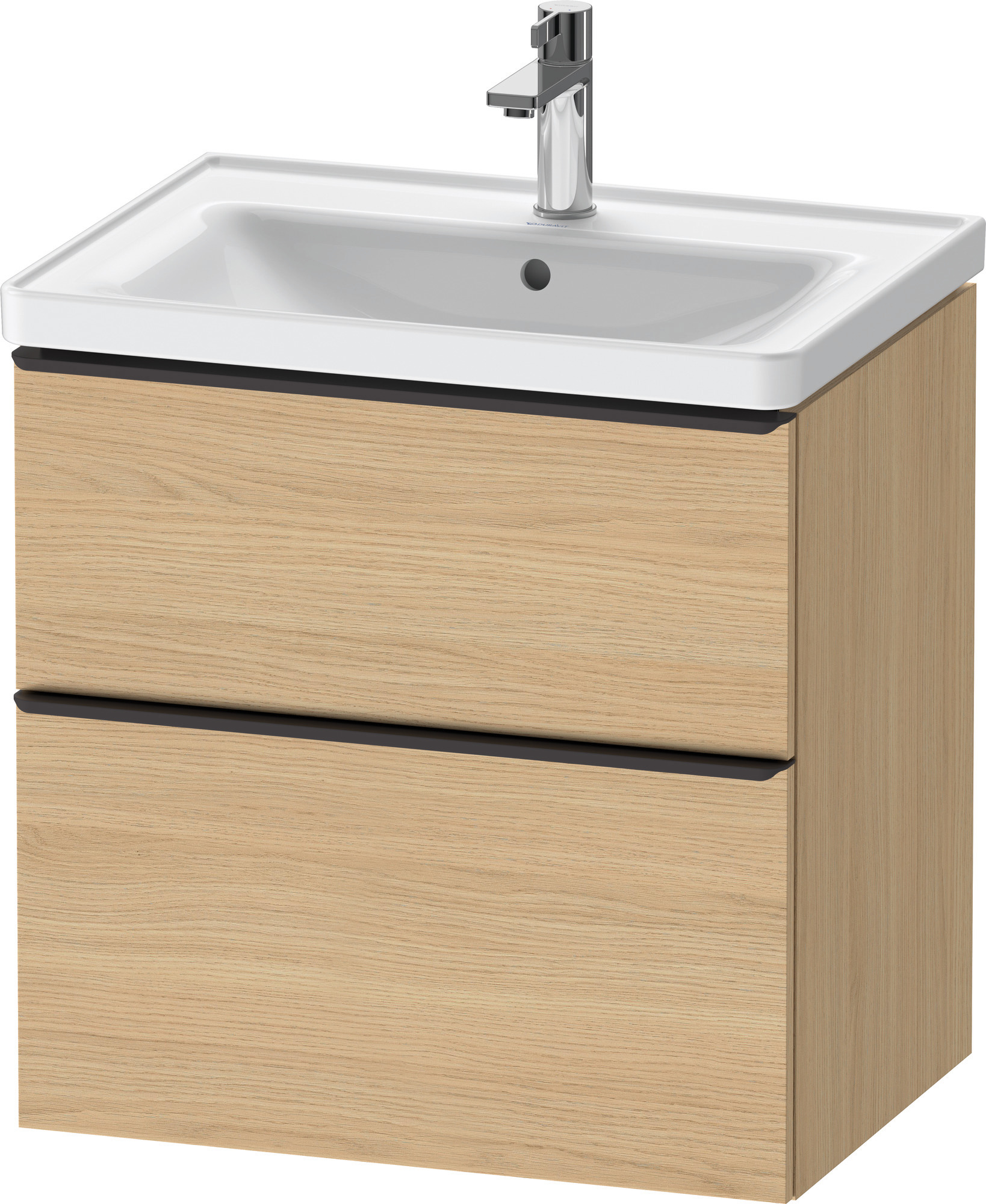 Duravit D-Neo WTU,Ausz:1,Schubk:1,GR:Dia.Schw 634x452x625mm,Wdh,Natur Eiche Matt,Dek.