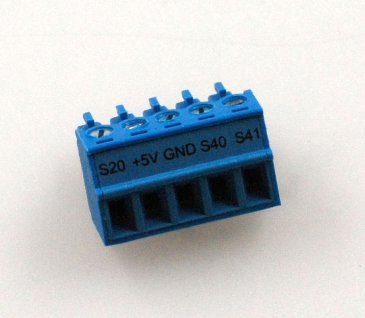 Remko WP Klemmen S20, 5-pol., blau Smart-WP  (I/O Modul Nr. 40)