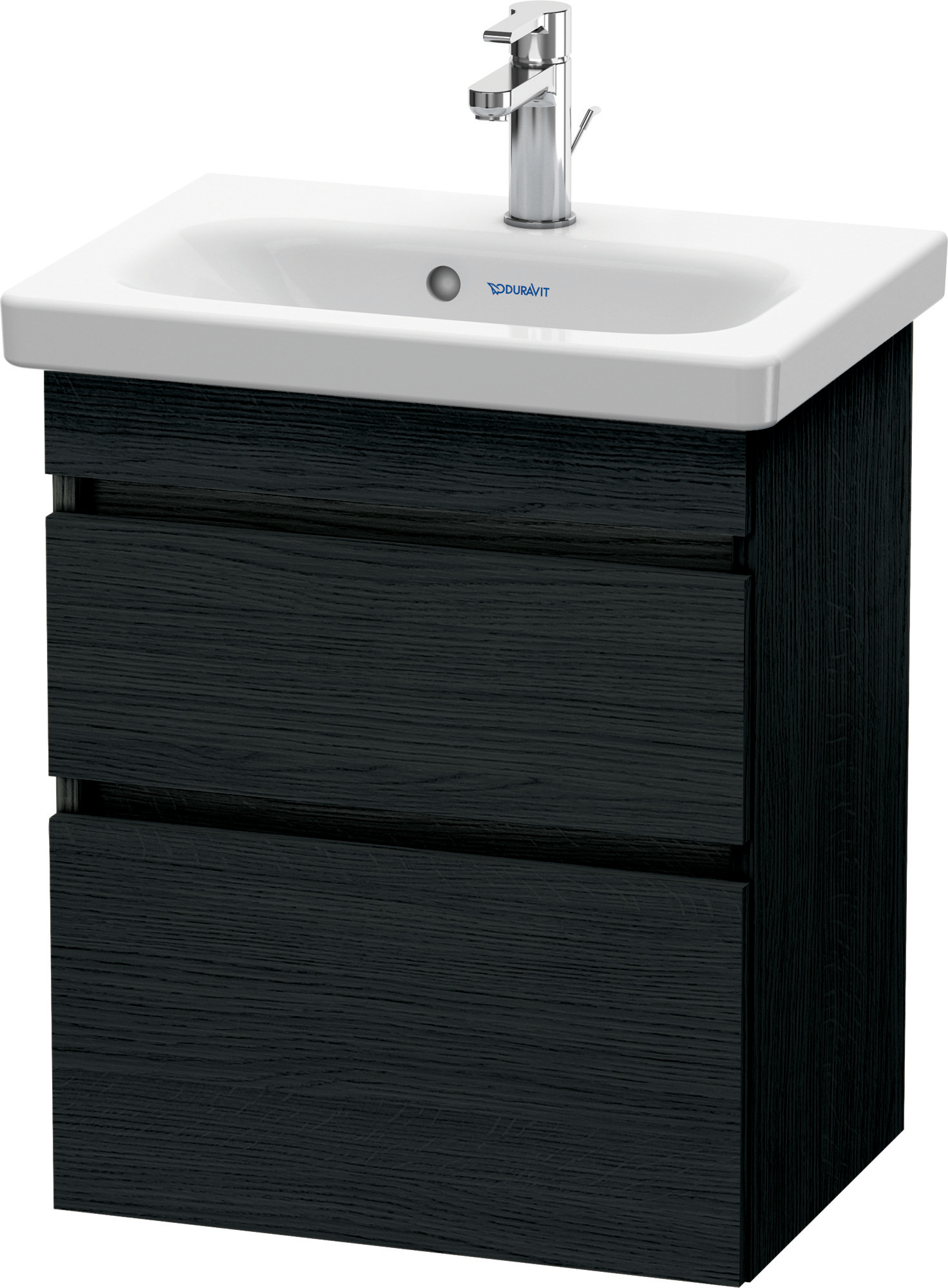 Duravit WTU wandhängend Compact DuraStyle 610x500x370mm, Eiche Schwarz