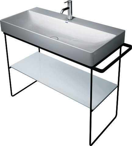 DU Glaseinleger in Metallkonsolen f. DuraSquare WT 235310, Weiß