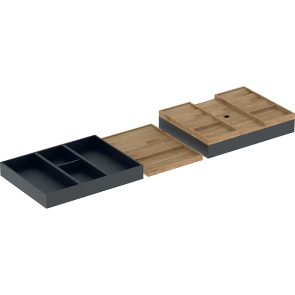 Geberit Set Schubladeneinsatz, B:120 für obere Schublade Geberit Set Schubladeneinsatz, B:120 für obere Schublade