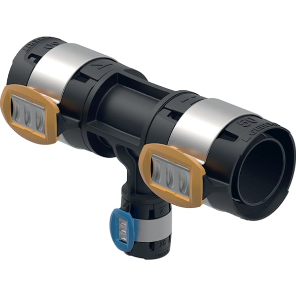Geberit FlowFit T-Stück reduziert PPSU d75-32-75