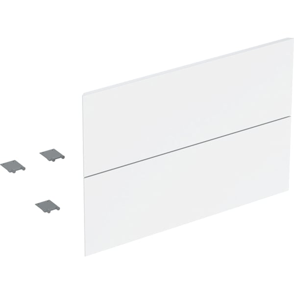 Geberit Set Schubl.-Frt für ONE US, 2 Schubl. für WT B: 75cm, weiß glänzend