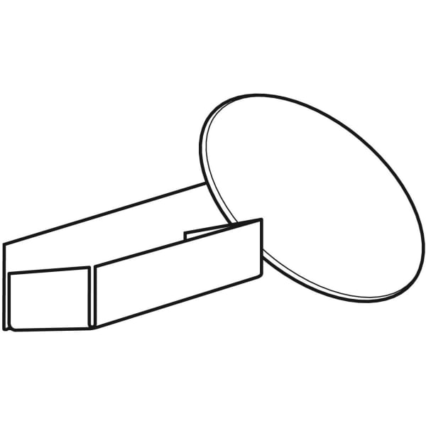 Geberit Vergrößerungsspiegel für Spiegelschrank, Breite 75 / 90 cm