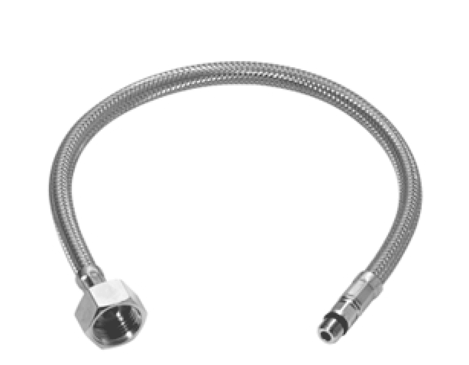 DO Druckschl. mit Überwurfmutter ET 04300401900 M10x1 x 1/2" x 420 mm