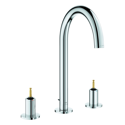 GROHE 3-L-WT-Batterie Atrio Private C. 20593 für Hebelgriffe chrom