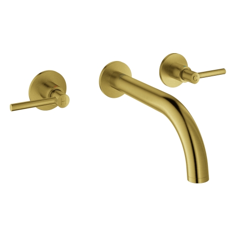 GROHE 3-Loch-WT-Batterie Atrio 20662 FMS Hebelgriff cool sunrise gebürstet