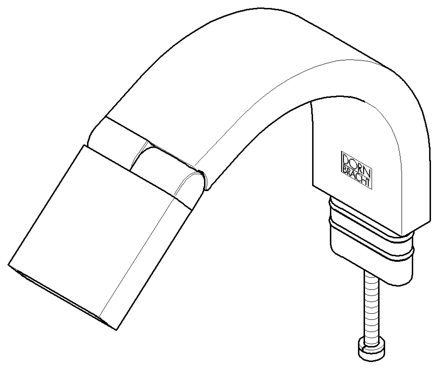 DO Auslauf ERSATZTEILE 90282226500 35 x 125 x 128 mm Chrom