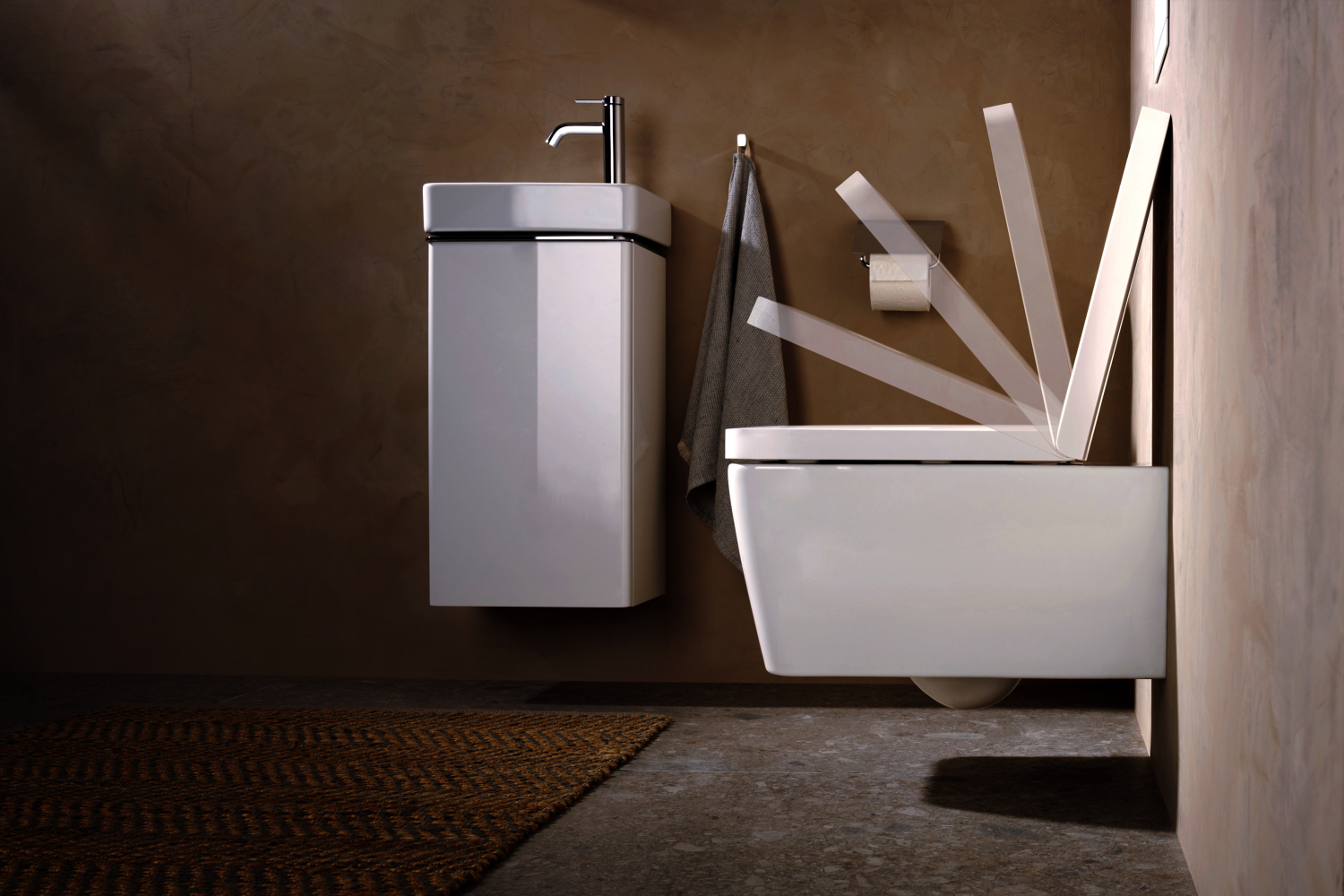 Hansgrohe WTM 80 Tecturis S CoolStart ohne Ablaufgarnitur chrom