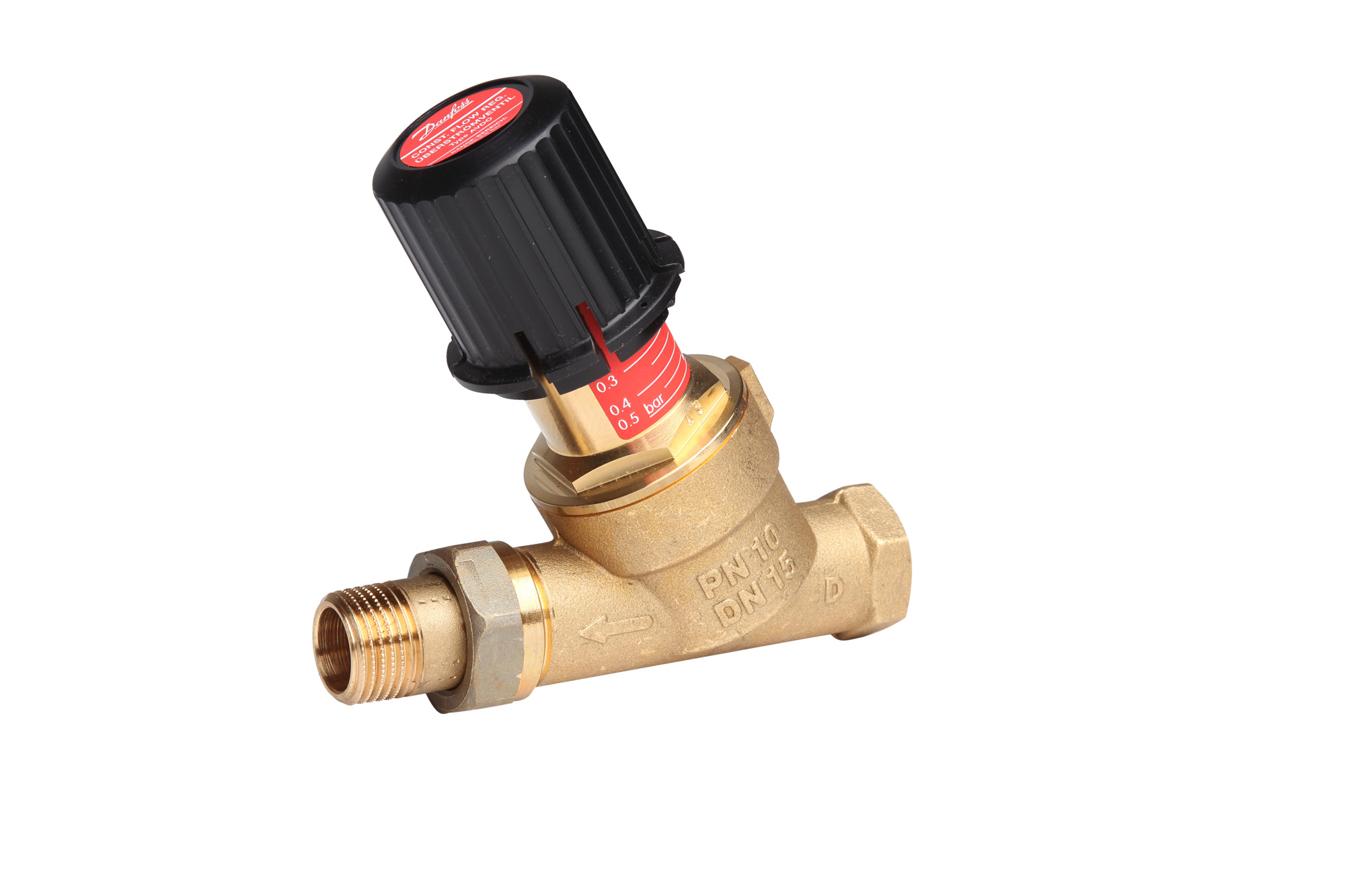 Danfoss Überströmventil AVDO 15 Rp 1/2, DG, Innen-Muffeng./Nip. Danfoss Überströmventil AVDO 15 Rp 1/2, DG, Innen-Muffeng./Nip.