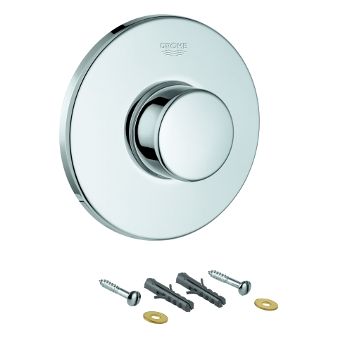 GROHE Hand-Fernbetätigung 43470 für Abdeckpl. zu Wandeinbau-SPK 336. chrom GROHE Hand-Fernbetätigung 43470 für Abdeckpl. zu Wandeinbau-SPK 336. chrom
