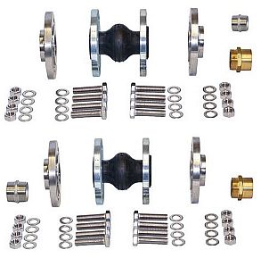 KSB Anschlussset G 2 1/2 x 67, Typ 50 DN 65 / G2 1/2 IG, PN 16, o. Längenbegr.