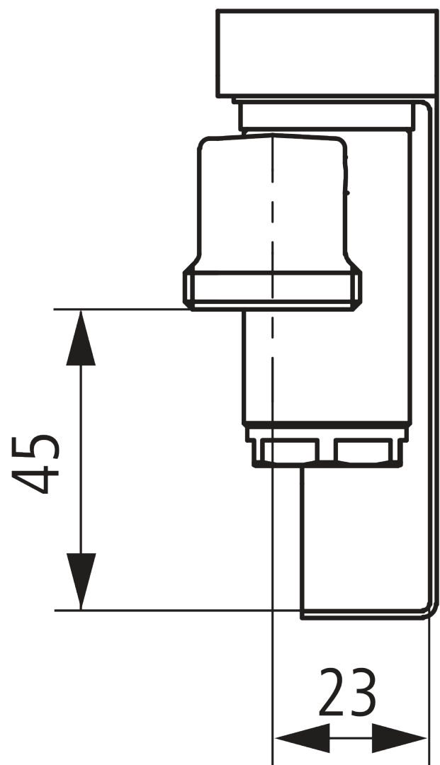 Kermi Credo plus BH1429x33x550mm QN694, weiß, rechts