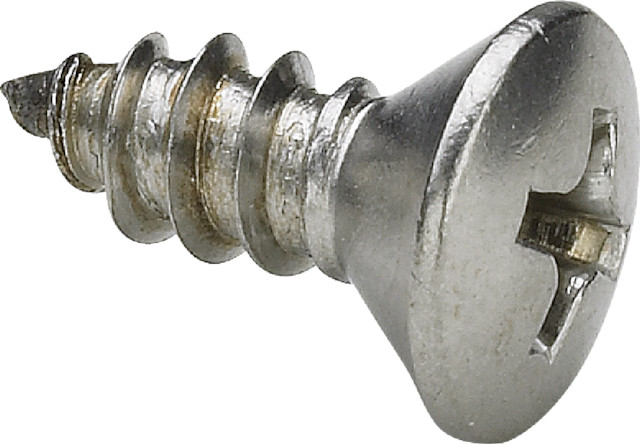 Viega Blechschraube 6176-153 in 4,8x13mm Chromnickelstahl