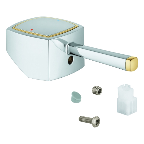 GROHE Hebel 46833 chrom/gold