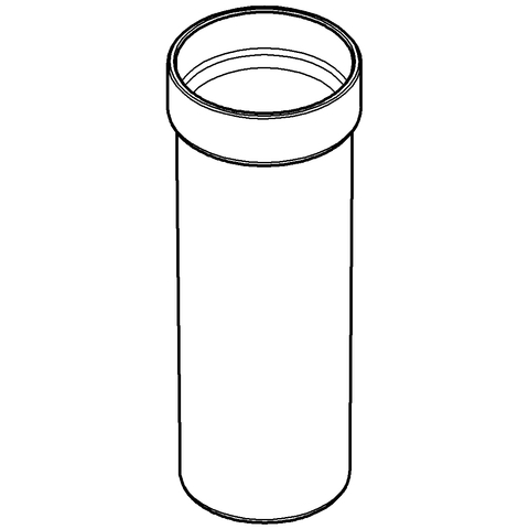 GROHE Ersatzglas 64811 chrom