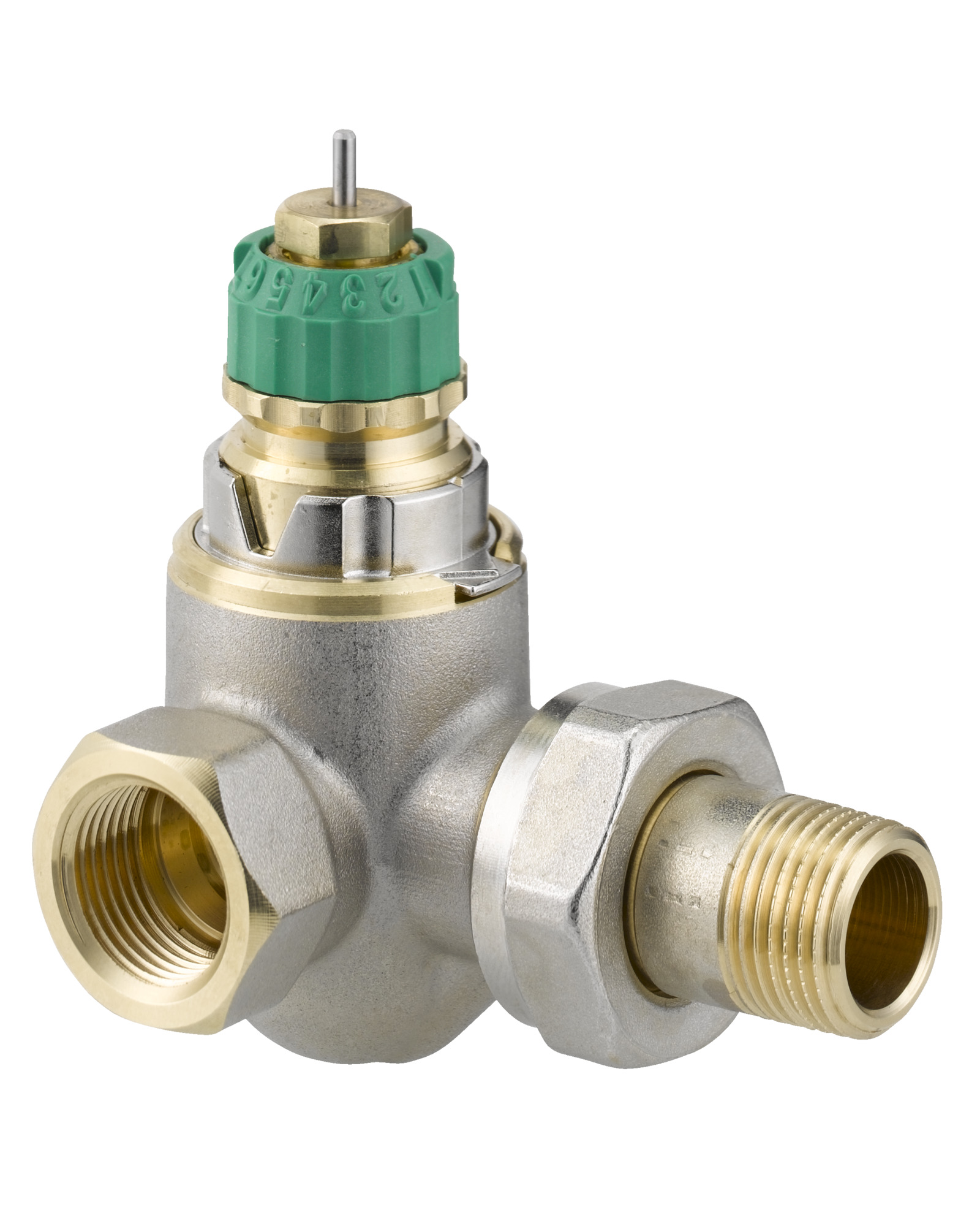 Danfoss Dynamic Valve RA-DV 10 druckunabhängig, R 3/8, WE li,vernickelt