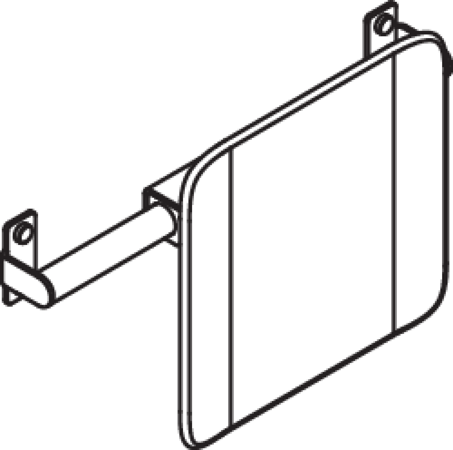 HEWI Rückenst. (BS), Sys 900, T:150, SK- Griff (B),schliff anthrazitgrau