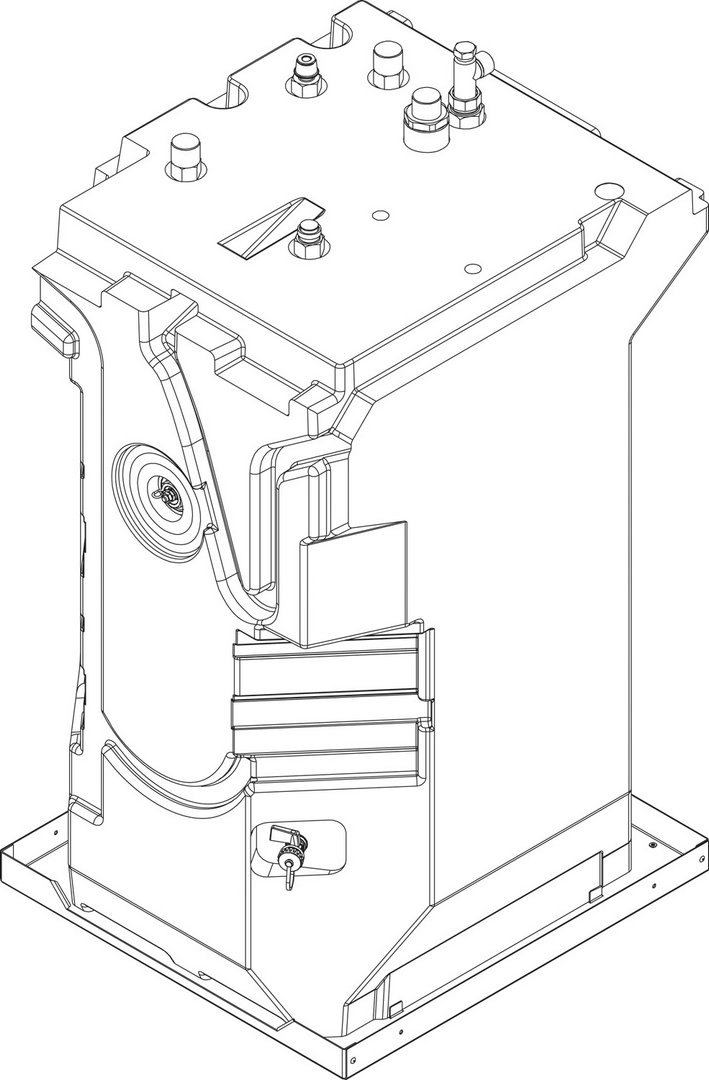 BOSCH Ersatzteil TTNR: 7735502137 Speicher 210-2 Solar Tower Everp