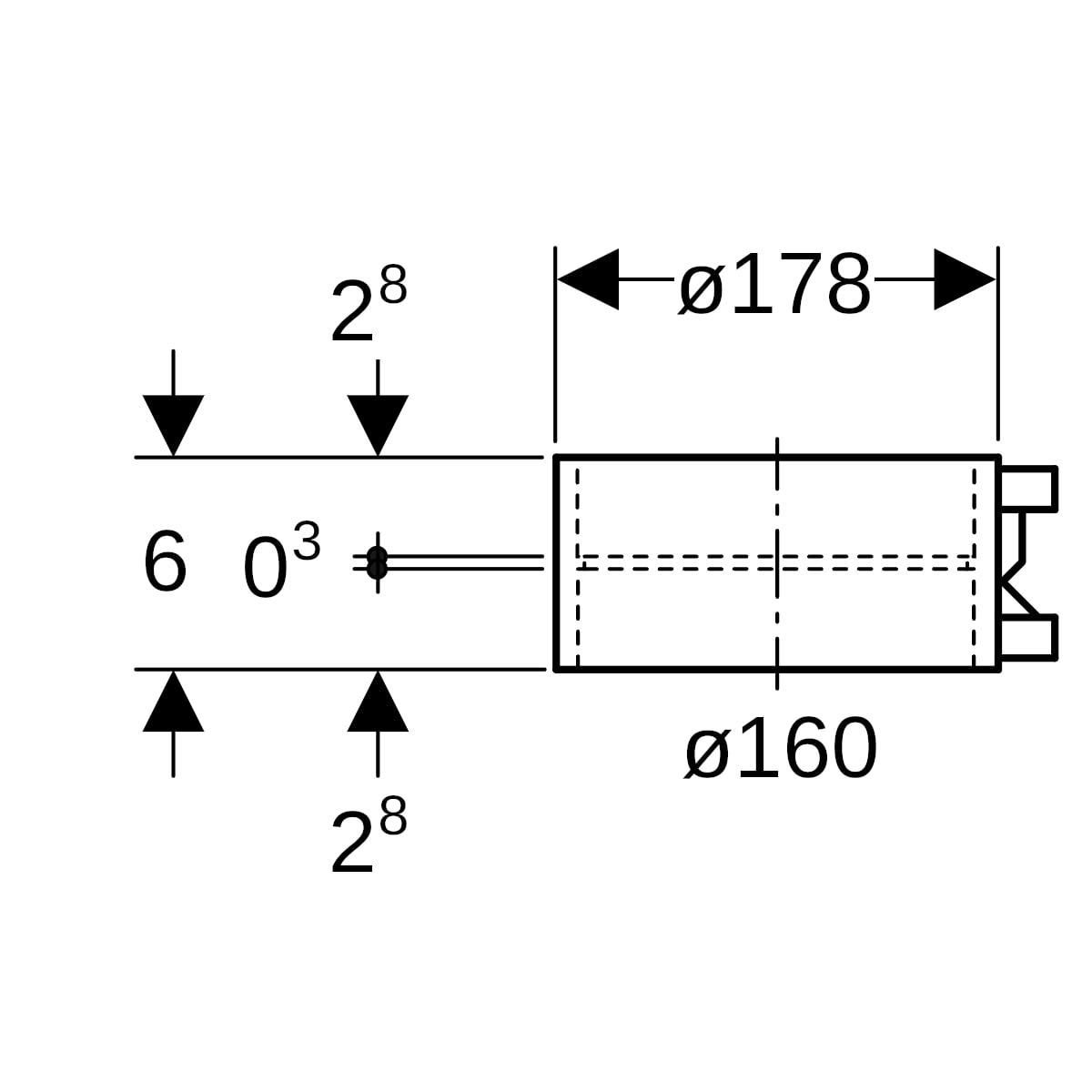 Geberit Elektroschweissmuffe d160