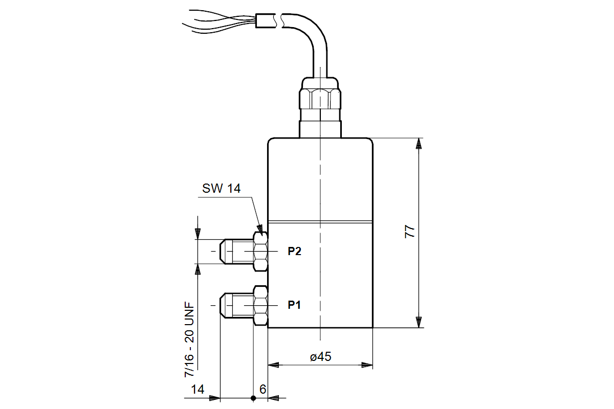 GRUNDFOS Zubehör für Steuer- und Regels. Kit, Differenzdrucksensor DPI 0-10.0 bar
