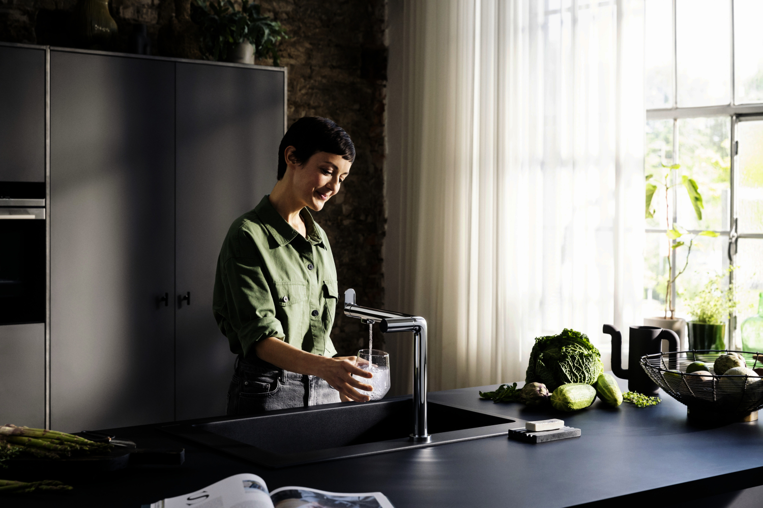 Hansgrohe SodaSystem 240 Aqittura M91 1jet Starter Set chrom