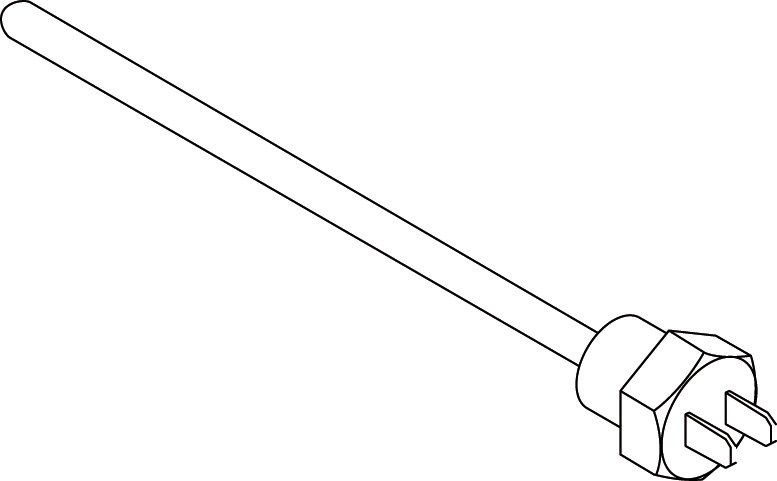 BOSCH Ersatzteil TTNR: 87185320640 Sensor NTC 10k 1/4" 115mm