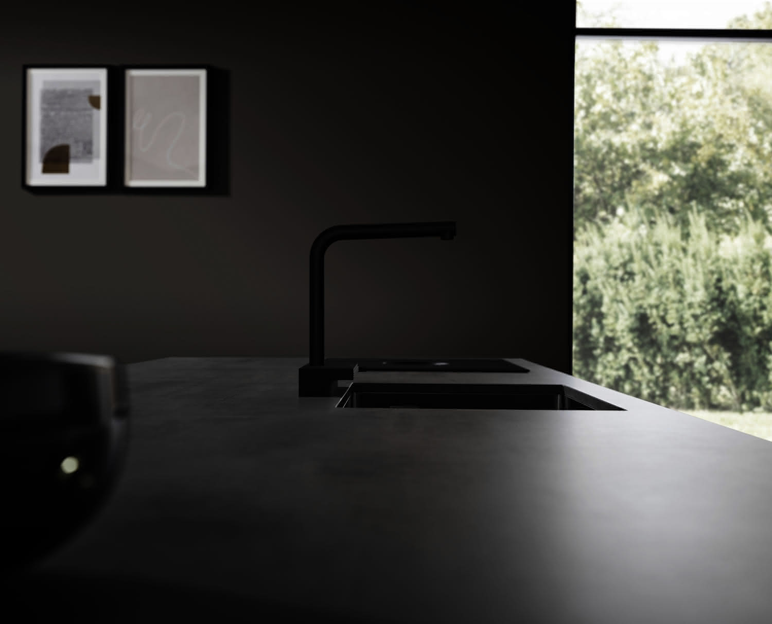 Hansgrohe Spültischmischer 250 Aquno Select M81 Ausziehauslauf 2jet mattschwarz
