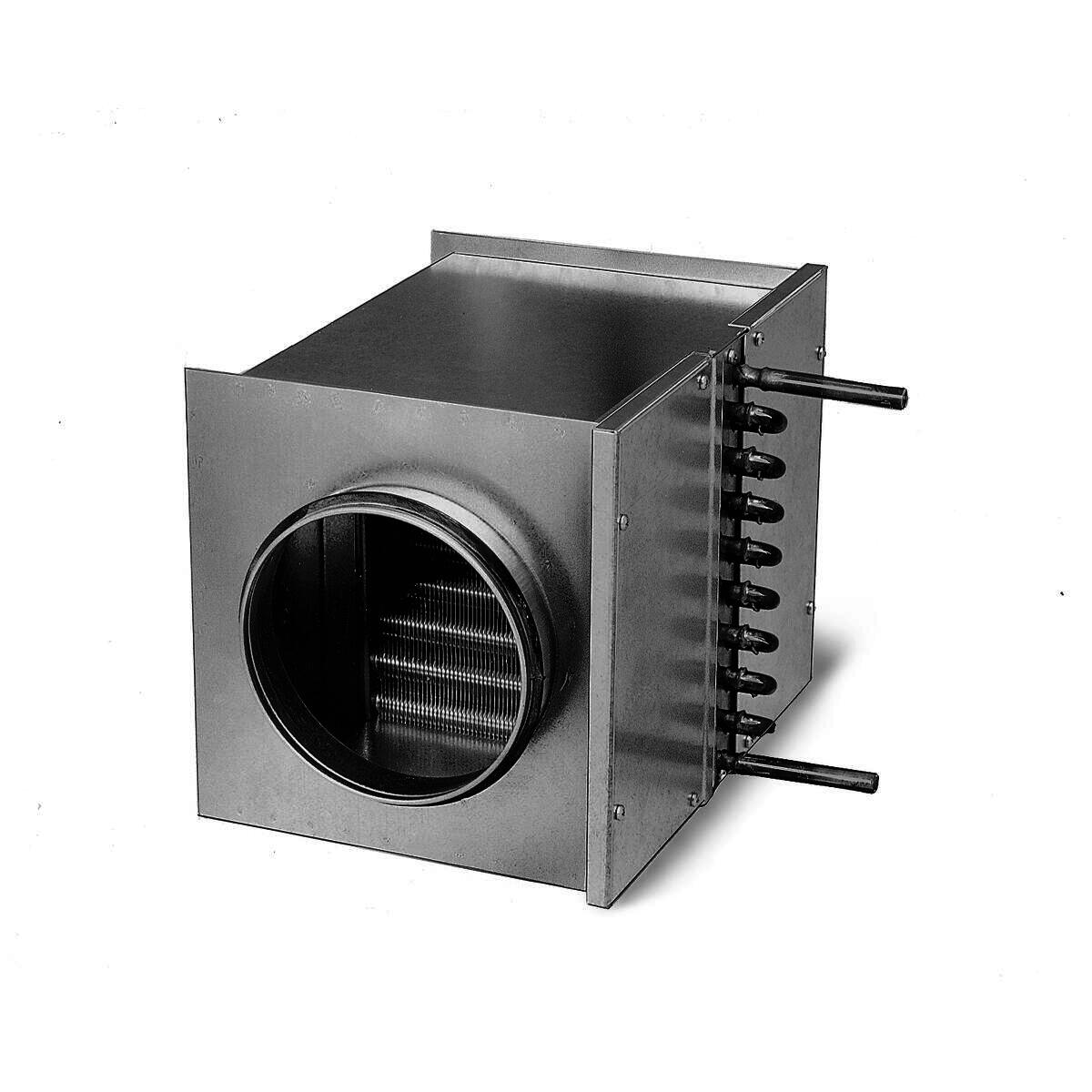 Helios WHR 100 Warmwasser-Heizregister für Rohr-DN 100 Helios WHR 100 Warmwasser-Heizregister für Rohr-DN 100