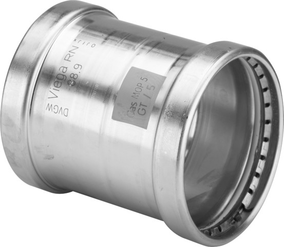 Viega Schiebemuffe Sanpress Inox G XL 0215.5XL in 64,0mm Edelstahl