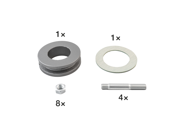 BIRAL Zubehör HLKKS Zwischenstück Z42, DN50, 30mm