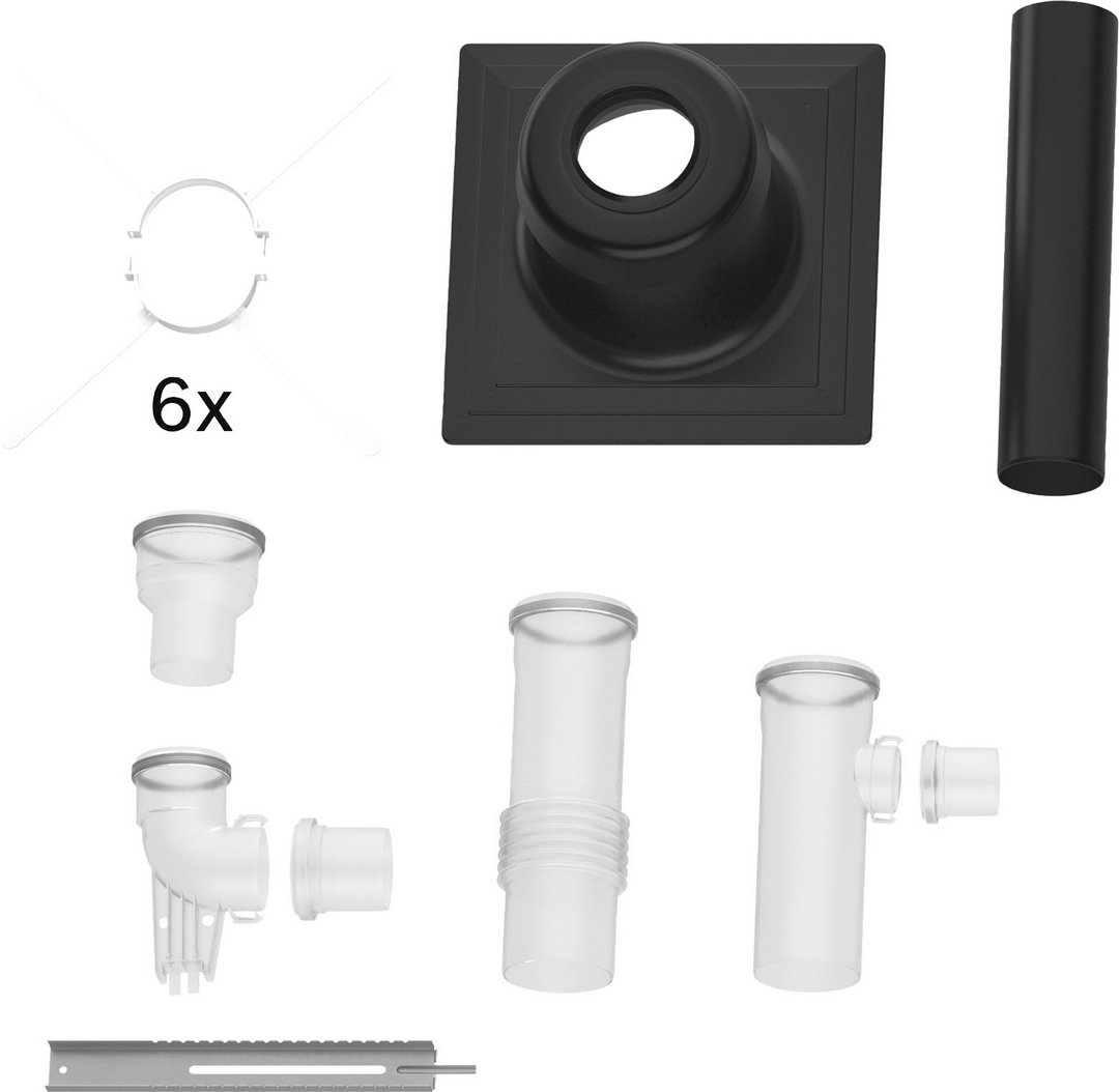 BOSCH Abgaszubehör FC-Set110-C(14)3x Grundbausatz C(14)3x, d:110mm