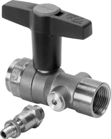 Viega Kugelhahn Easytop 2275.5 in Rp1/2 Siliziumbronze