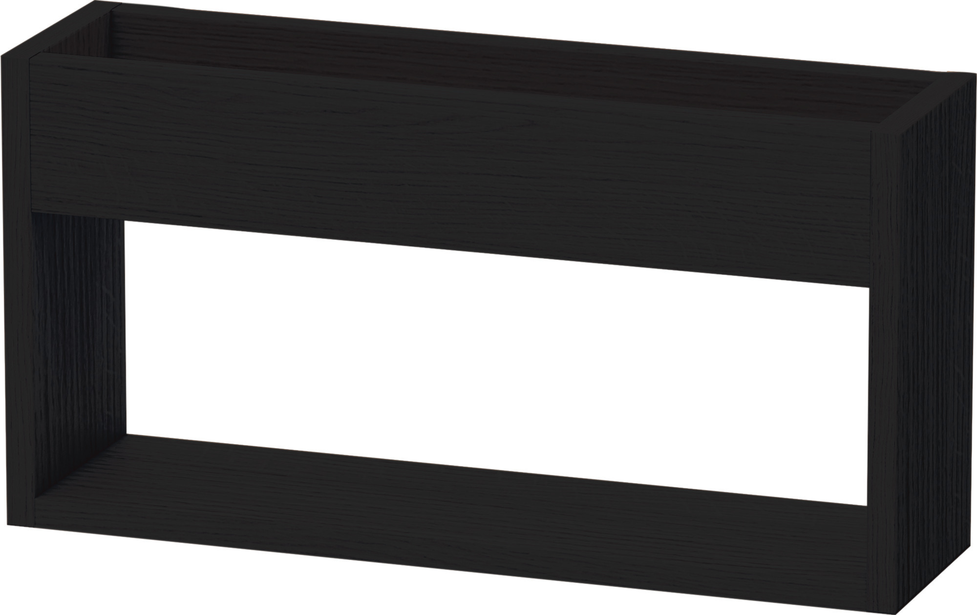 Duravit Wandregal Ketho 135x500x240mm Eiche Schwarz