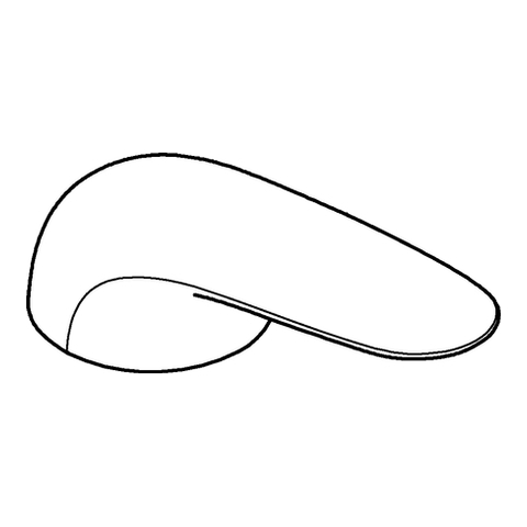 GROHE Hebel 46953 moon white