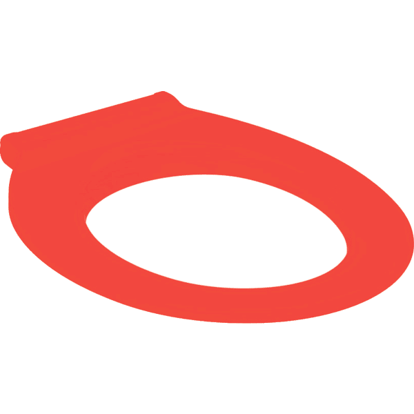 Geberit Renova Comfort WC-Ring, barrierefrei antibakteriell, Bef. von ob., rubinrot Geberit Renova Comfort WC-Ring, barrierefrei antibakteriell, Bef. von ob., rubinrot