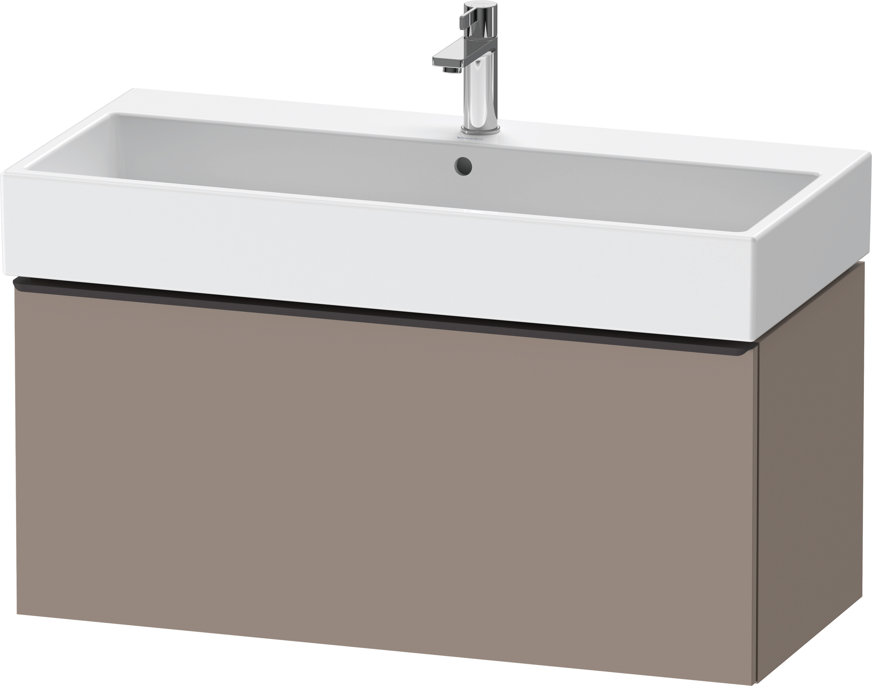 Duravit D-Neo WTU,Wdh,Ausz:1,Gr:Diamant Schw. 984x442x440mm,Basalt Matt, Dekor