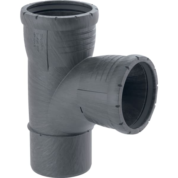 Geberit Silent-Pro Bogenabzweig 87,5Gr d90/90 Geberit Silent-Pro Bogenabzweig 87,5Gr d90/90