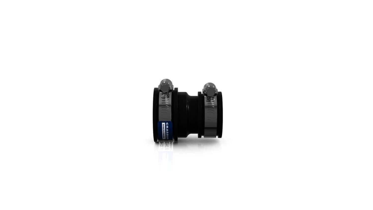 CR Adapterkupplung CAC 0401, bis 0,6 bar (32-40mm auf 24-32mm), TPE / V2A CR Adapterkupplung CAC 0401, bis 0,6 bar (32-40mm auf 24-32mm), TPE / V2A