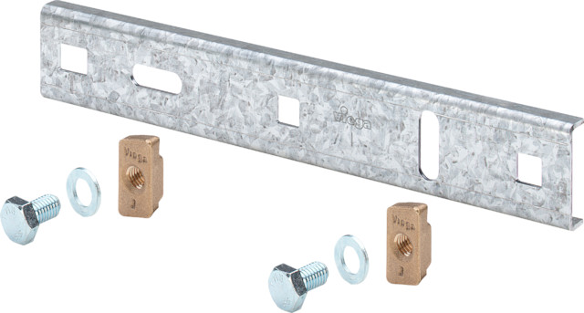Viega Platte 2030V-470 in M12 x 60mm x 60mm Stahl verzinkt