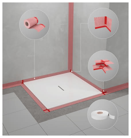 VB Dichtsystem Sopro alle DWn u. Einbau 940911 260x300x103mm