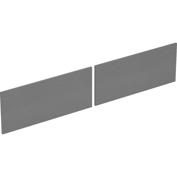 Geberit Set Schubladenfront (2 St.) für Xeno2 US für Breite WT 160 cm, grau