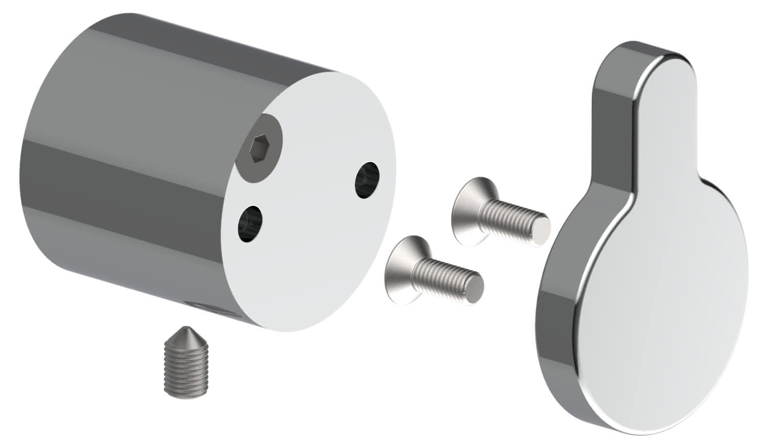 KEUCO Umsteller Ersatzt.ARM 50100 kpl. verchr. zu 51673/51674