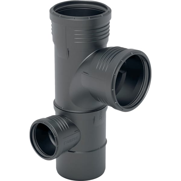 Geberit Silent-PP Kombiabzweig 87,5Gr links d110/110/75