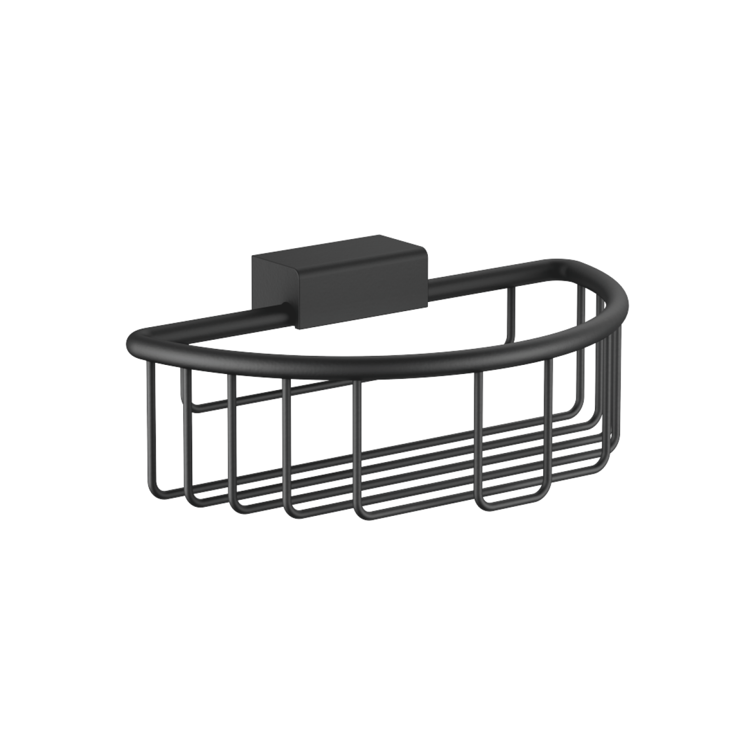 DO Duschkorb für Wandmontage SERIENNEUTRAL 83290970 Schwarz matt