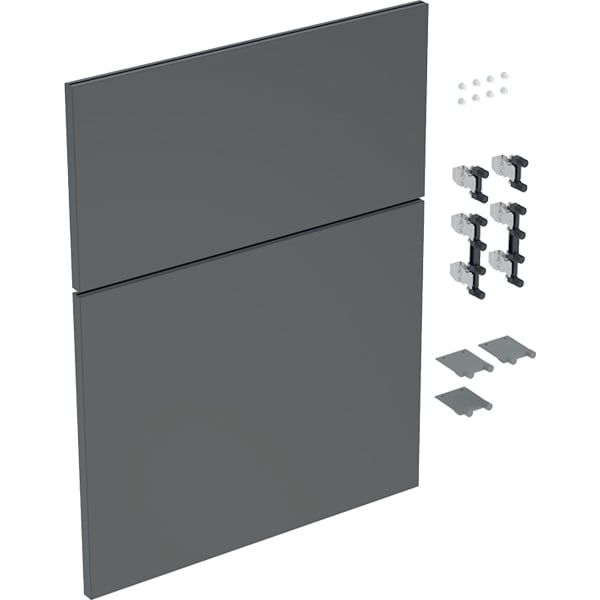 Geberit Schubladenfront Set für iCon Seitenschrank B:45cm, lava matt