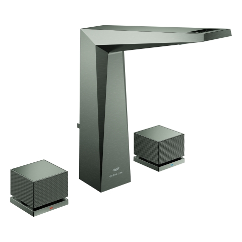 GROHE 3-L-WT-Batt. Allure Bril. PC 20670 Kubusbetätigung Rändel hard graph. geb. GROHE 3-L-WT-Batt. Allure Bril. PC 20670 Kubusbetätigung Rändel hard graph. geb.