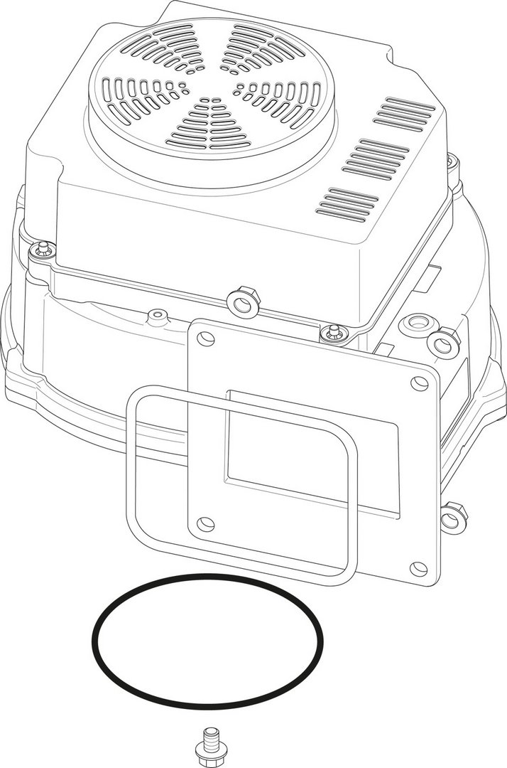 BOSCH Ersatzteil TTNR: 8738804981 Gebläse EBM G1G170 everp