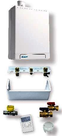 MHG Paket ecoGAS 24 mit RSC-OT, Außenf. Anschluss-Set und Blende